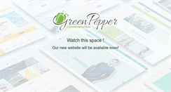 Desktop Screenshot of greenpepper.biz